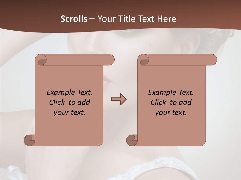 Pearls Wraith Bracelet PowerPoint Template
