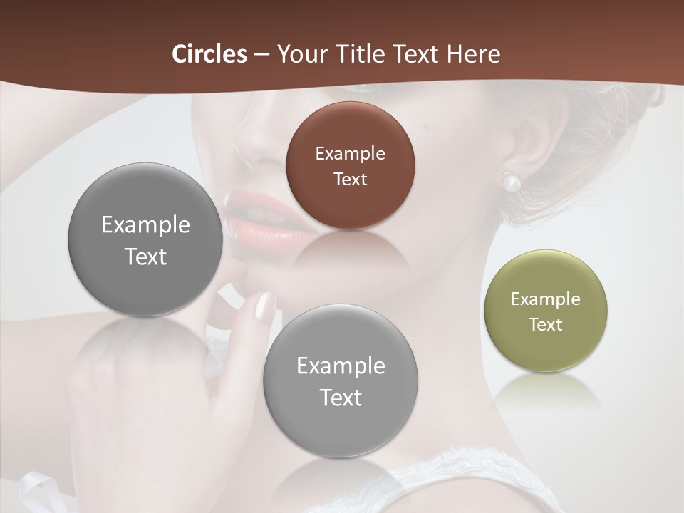 Pearls Wraith Bracelet PowerPoint Template