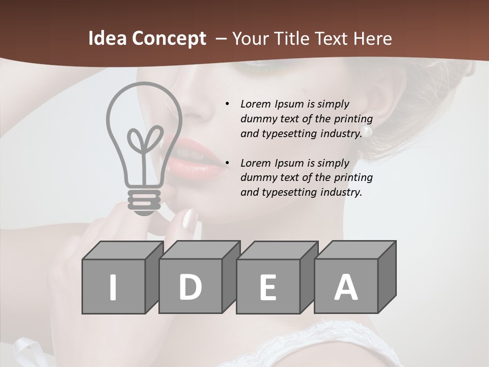 Pearls Wraith Bracelet PowerPoint Template