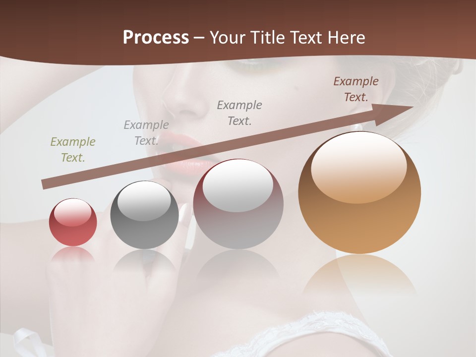 Pearls Wraith Bracelet PowerPoint Template