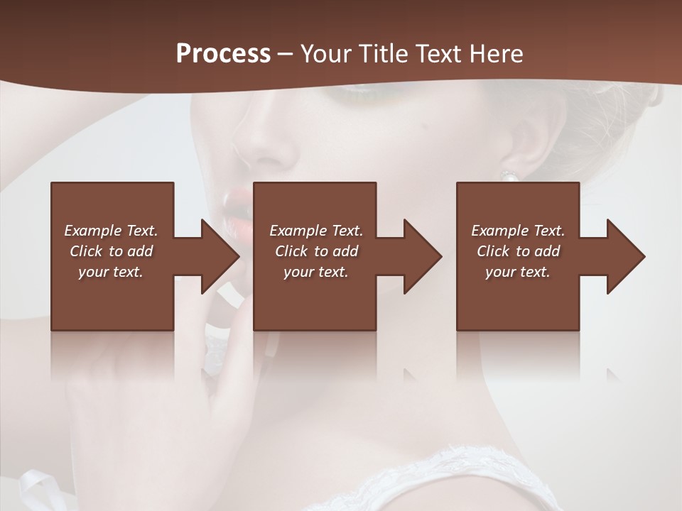 Pearls Wraith Bracelet PowerPoint Template