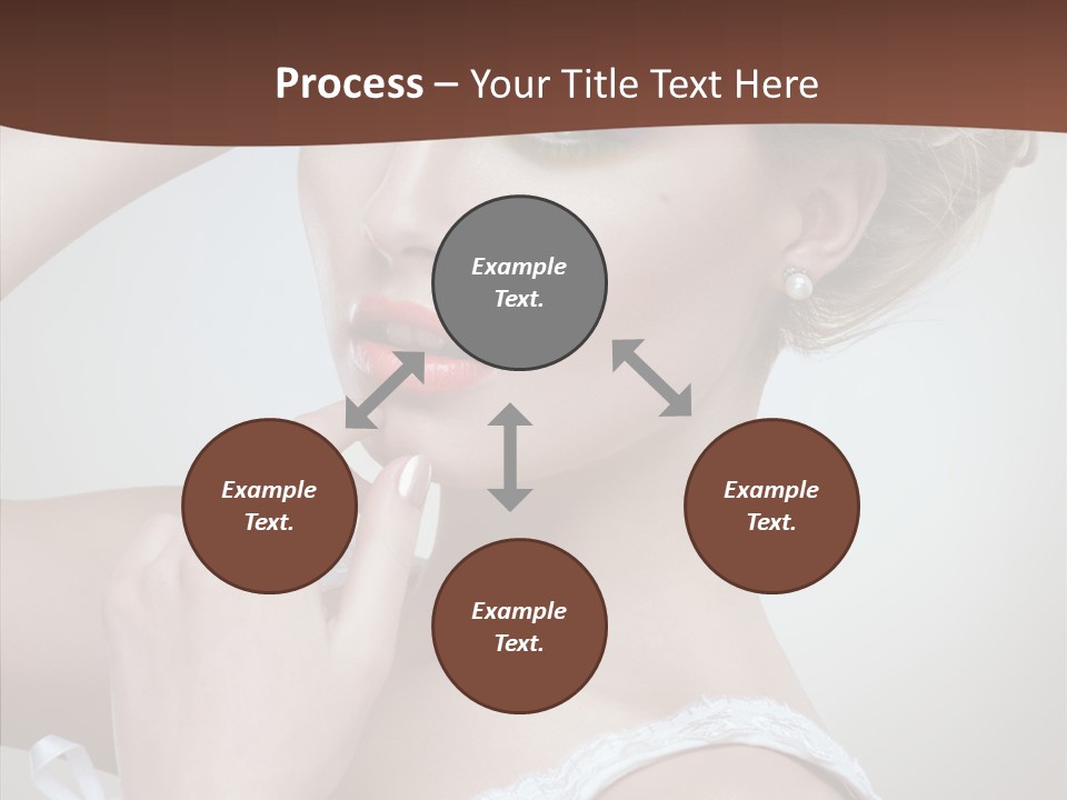 Pearls Wraith Bracelet PowerPoint Template