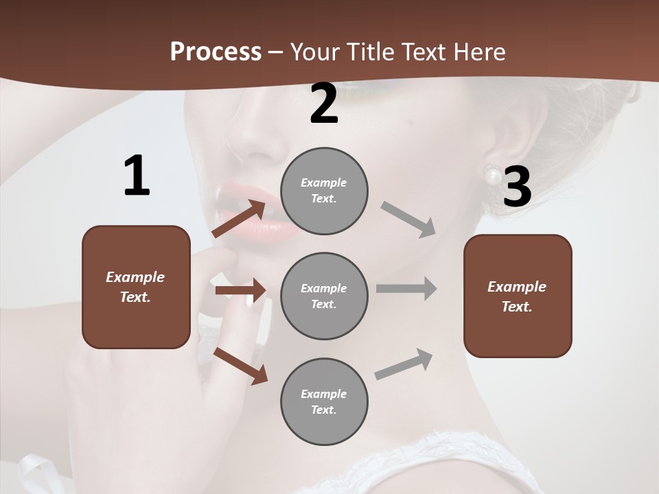 Pearls Wraith Bracelet PowerPoint Template