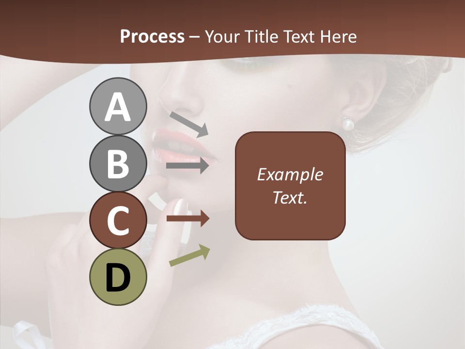 Pearls Wraith Bracelet PowerPoint Template