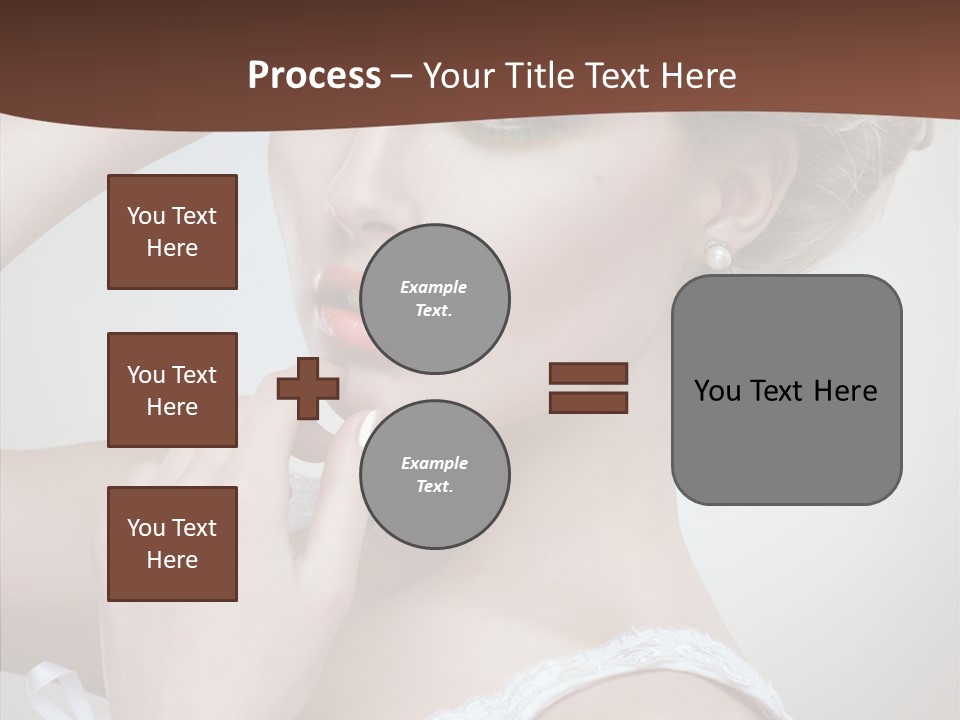 Pearls Wraith Bracelet PowerPoint Template