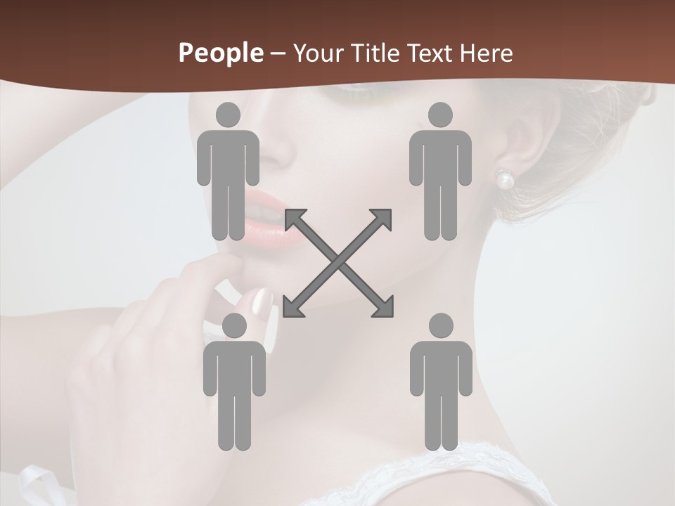 Pearls Wraith Bracelet PowerPoint Template