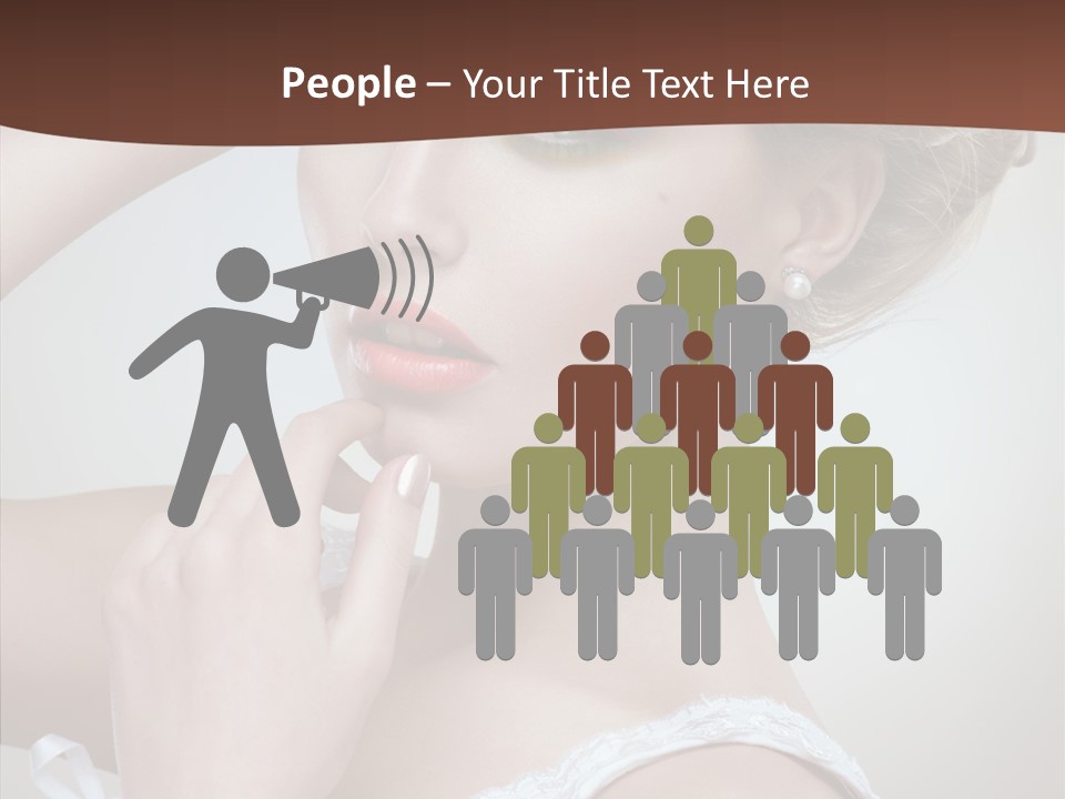 Pearls Wraith Bracelet PowerPoint Template