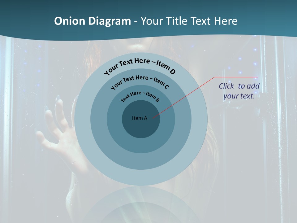 Cold Attractive Swimsuit PowerPoint Template