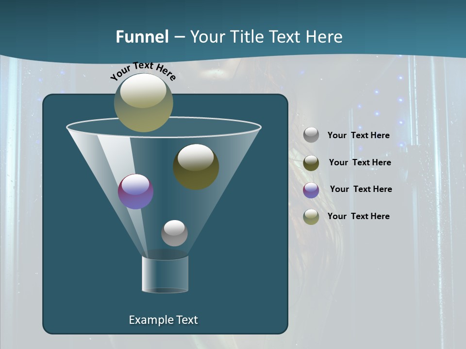 Cold Attractive Swimsuit PowerPoint Template