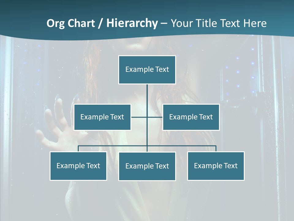 Cold Attractive Swimsuit PowerPoint Template