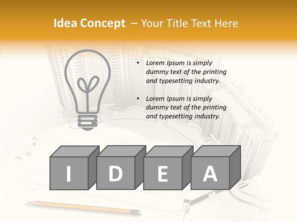 View Technology Design PowerPoint Template