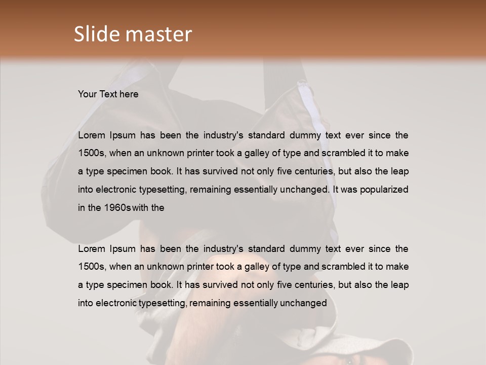 Way Casual Street PowerPoint Template