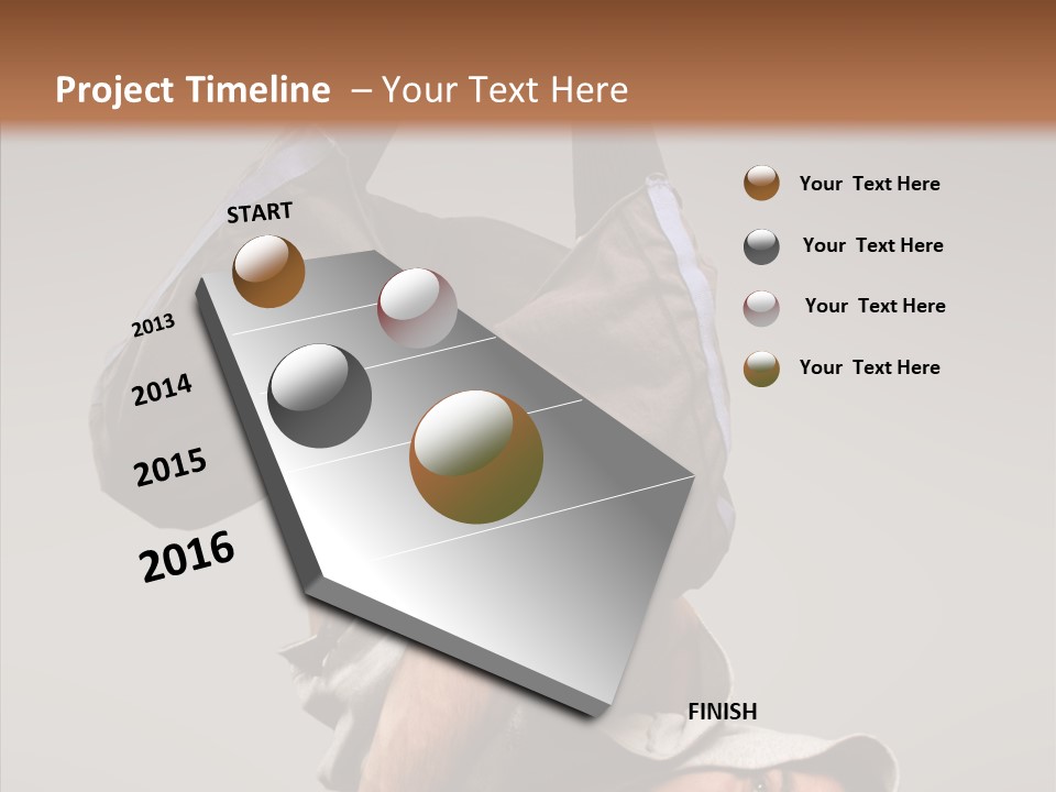 Way Casual Street PowerPoint Template