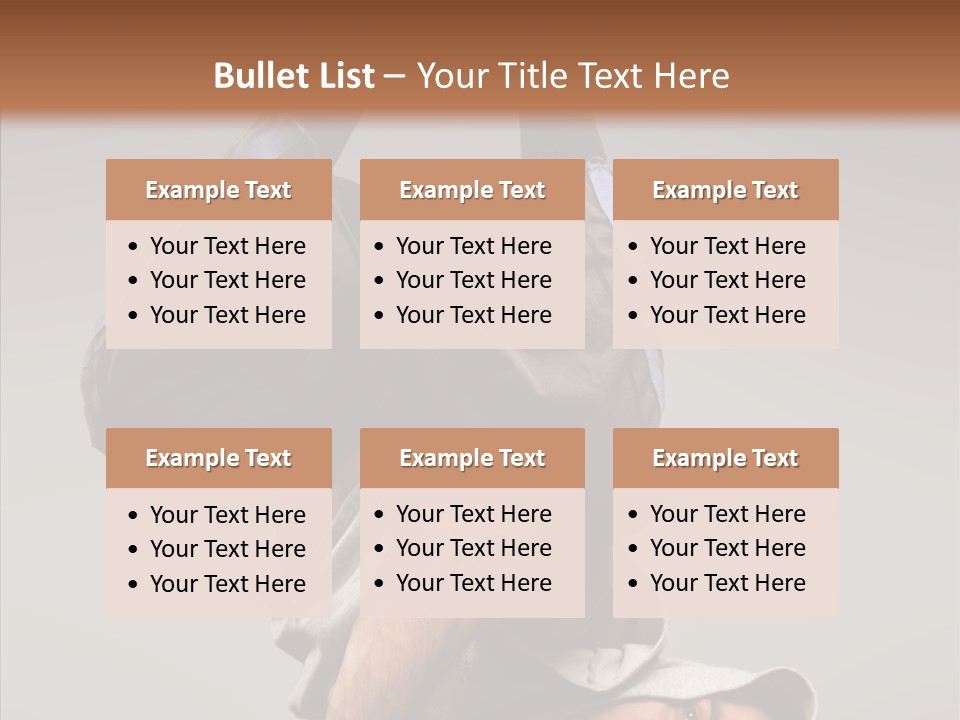 Way Casual Street PowerPoint Template