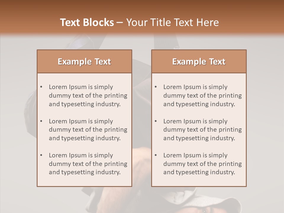 Way Casual Street PowerPoint Template