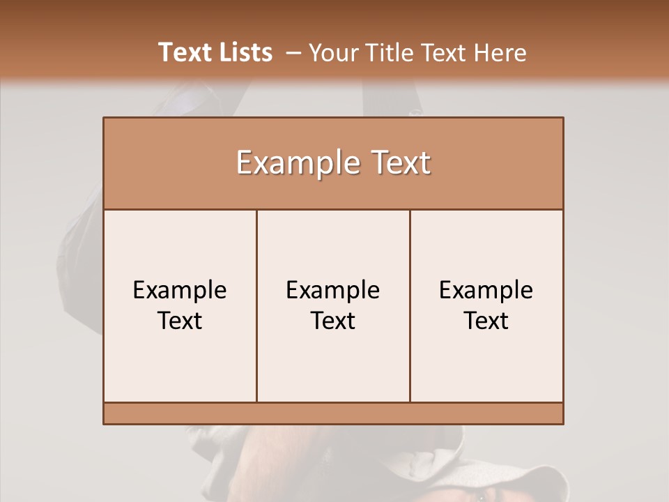 Way Casual Street PowerPoint Template