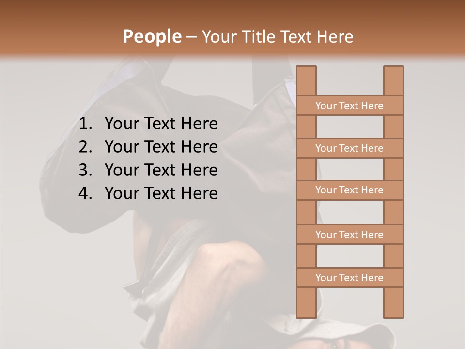 Way Casual Street PowerPoint Template