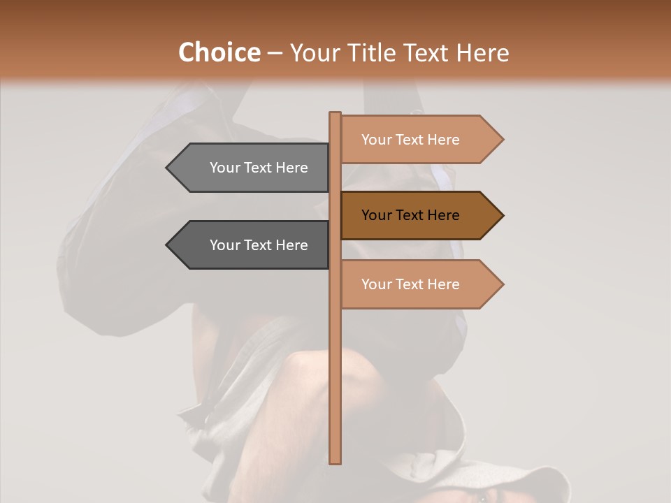 Way Casual Street PowerPoint Template