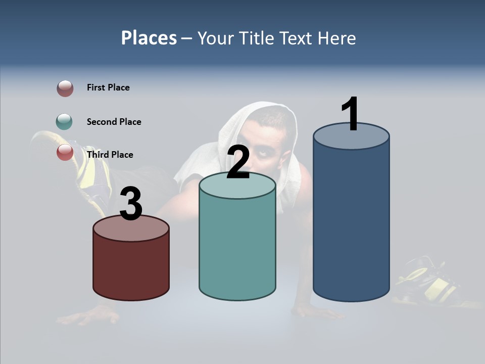 Rap Jump Usa PowerPoint Template