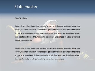 Rap Jump Usa PowerPoint Template