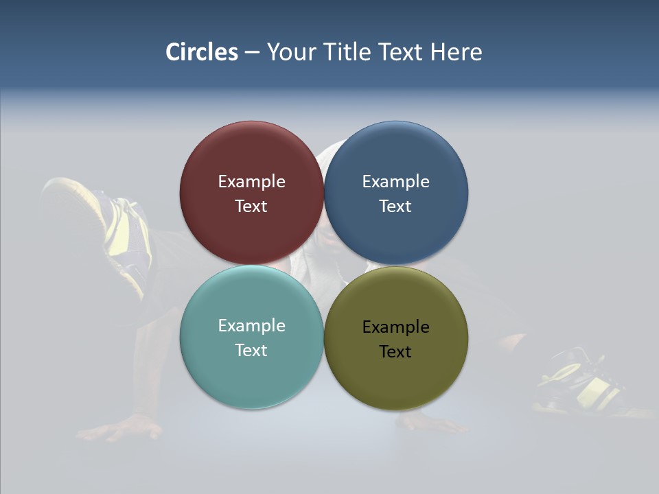 Rap Jump Usa PowerPoint Template