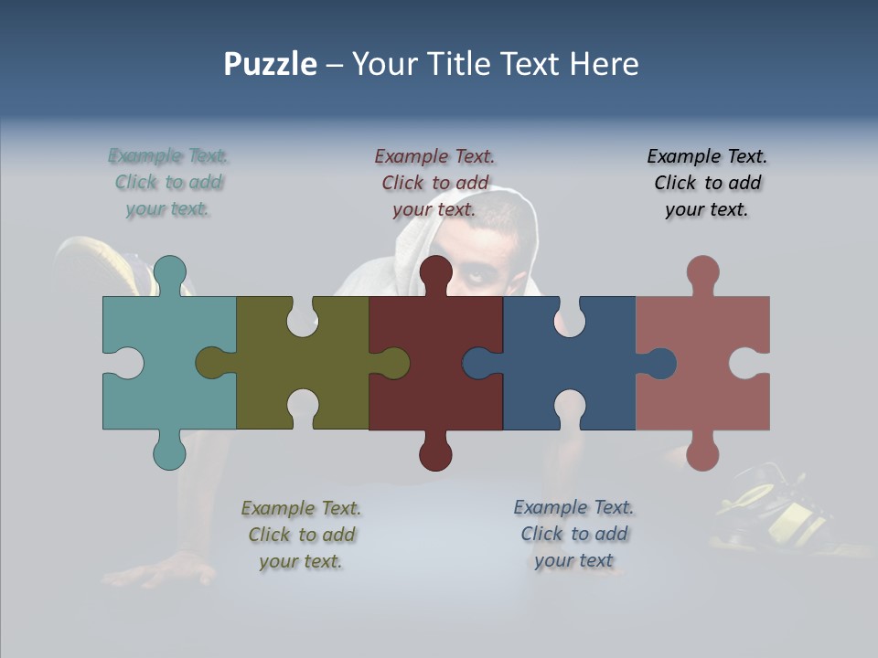Rap Jump Usa PowerPoint Template