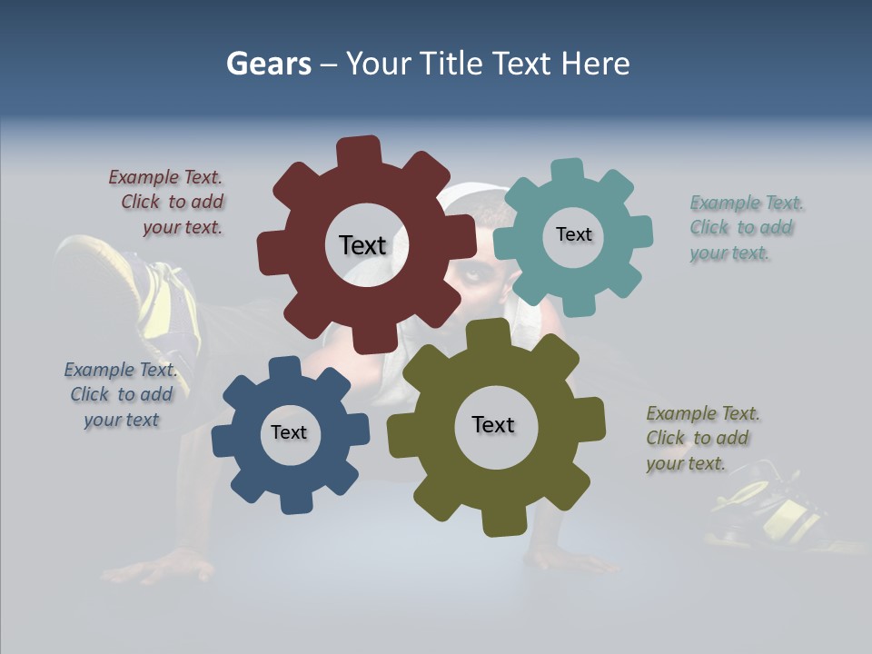 Rap Jump Usa PowerPoint Template