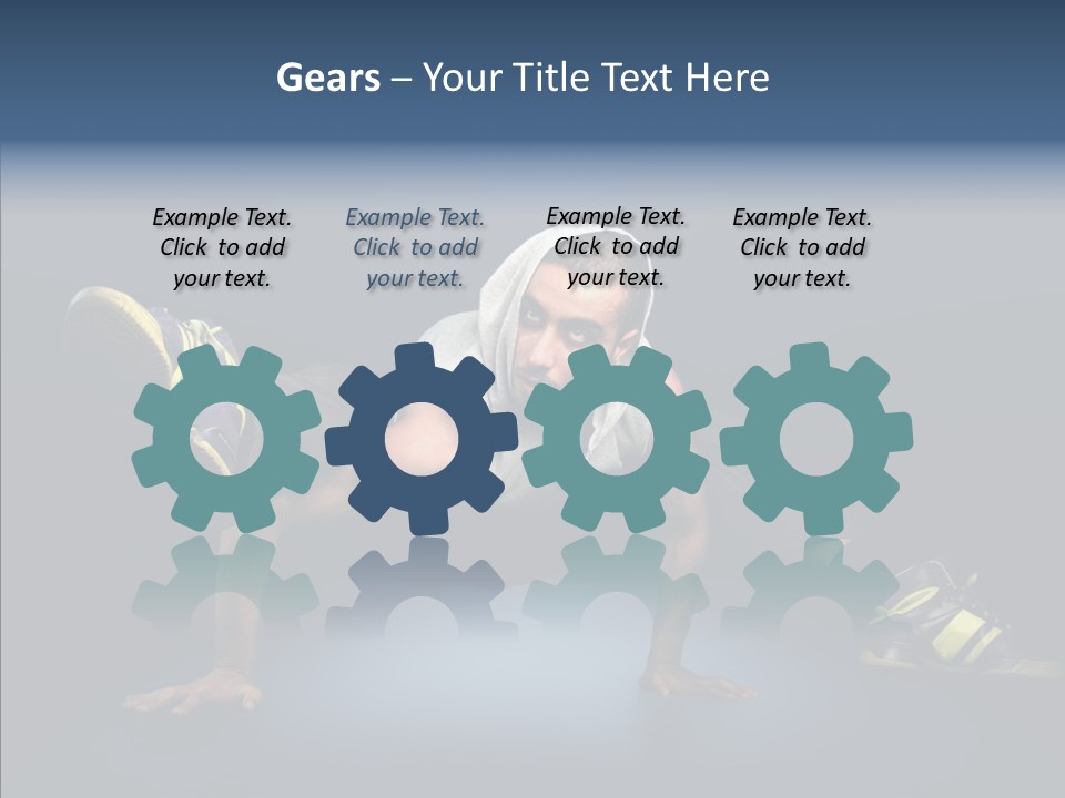 Rap Jump Usa PowerPoint Template