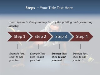 Rap Jump Usa PowerPoint Template