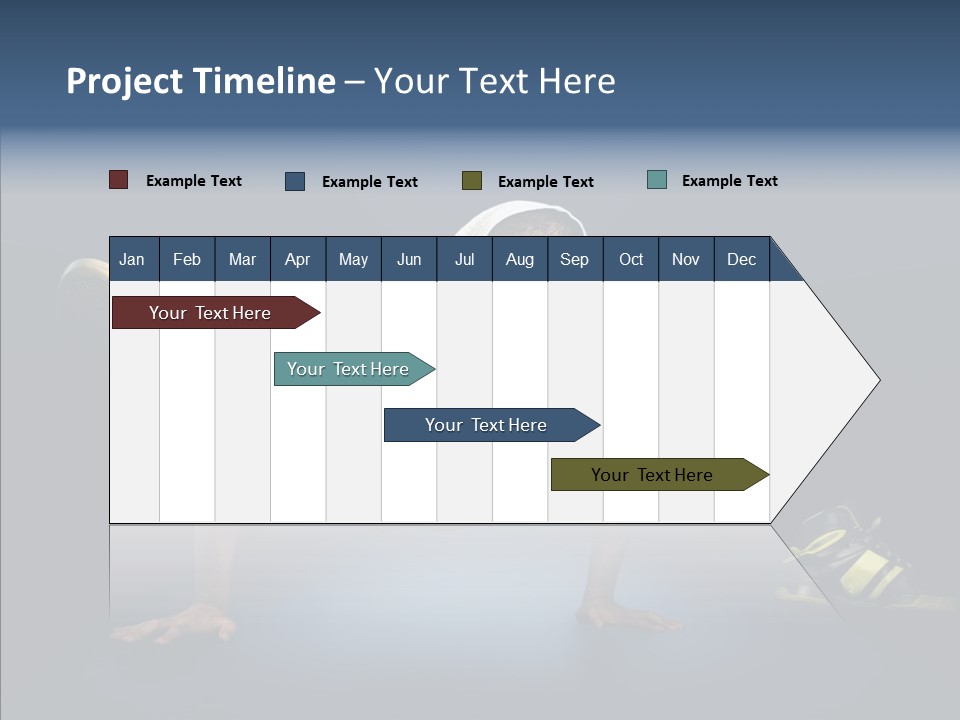 Rap Jump Usa PowerPoint Template