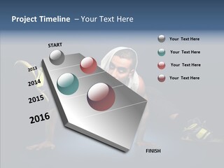 Rap Jump Usa PowerPoint Template