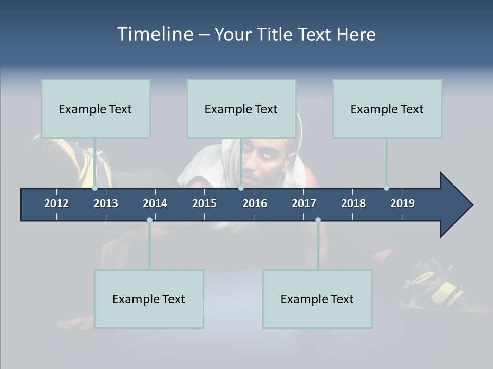 Rap Jump Usa PowerPoint Template
