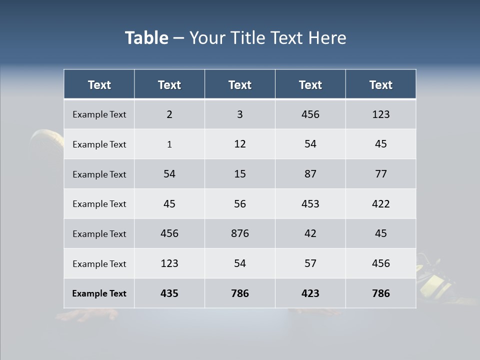 Rap Jump Usa PowerPoint Template