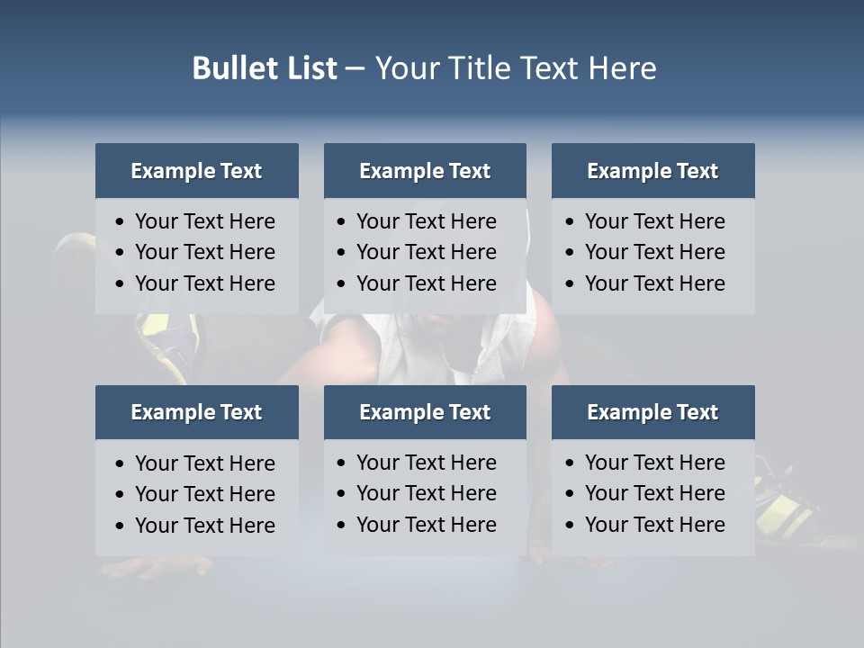 Rap Jump Usa PowerPoint Template