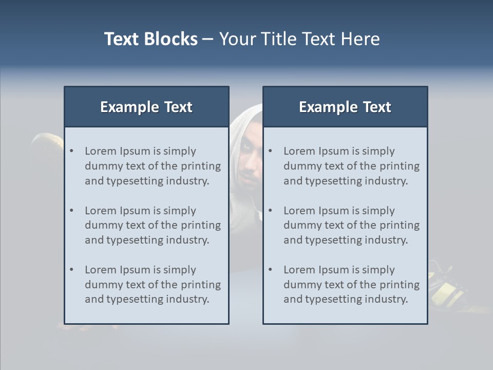 Rap Jump Usa PowerPoint Template