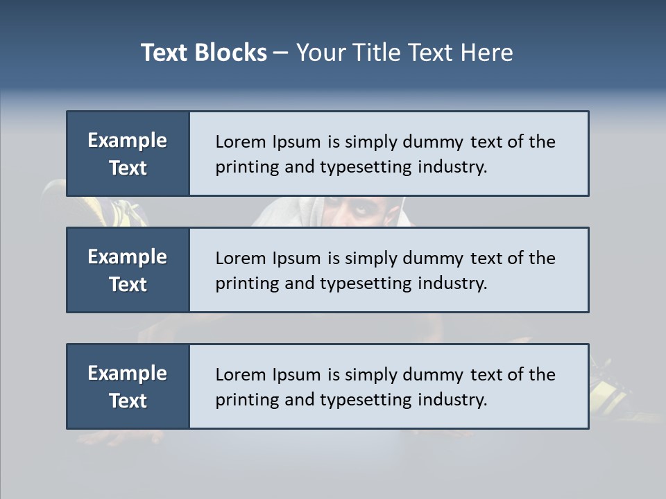 Rap Jump Usa PowerPoint Template