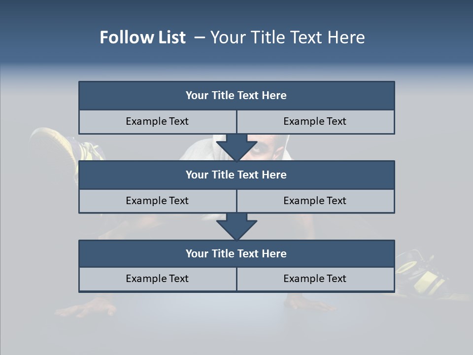 Rap Jump Usa PowerPoint Template