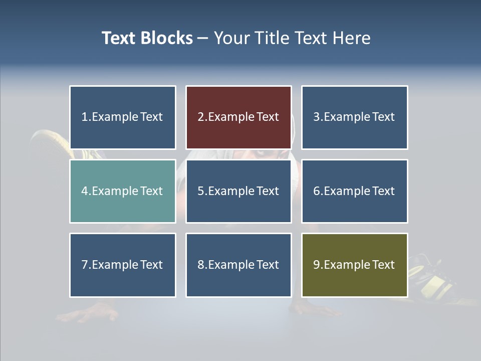 Rap Jump Usa PowerPoint Template