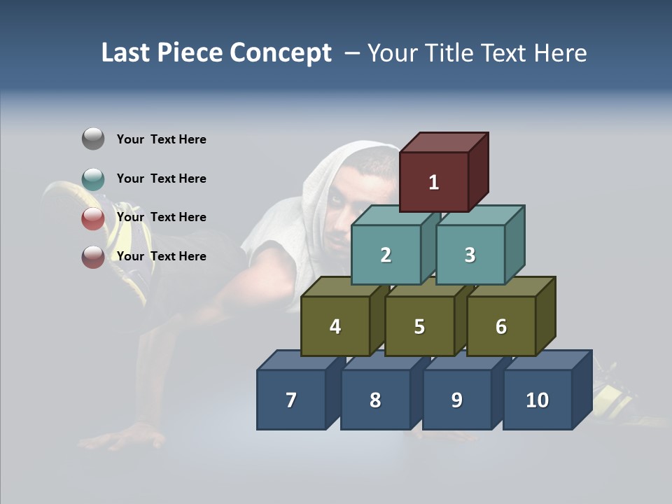 Rap Jump Usa PowerPoint Template