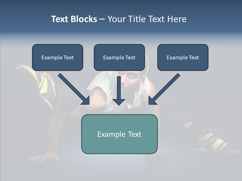Rap Jump Usa PowerPoint Template