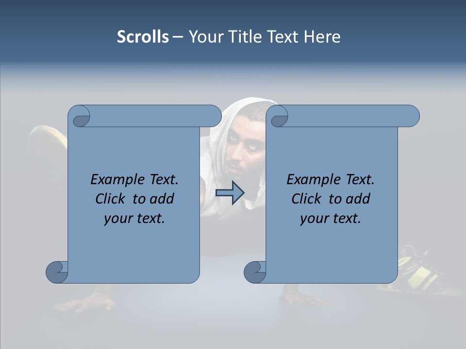Rap Jump Usa PowerPoint Template