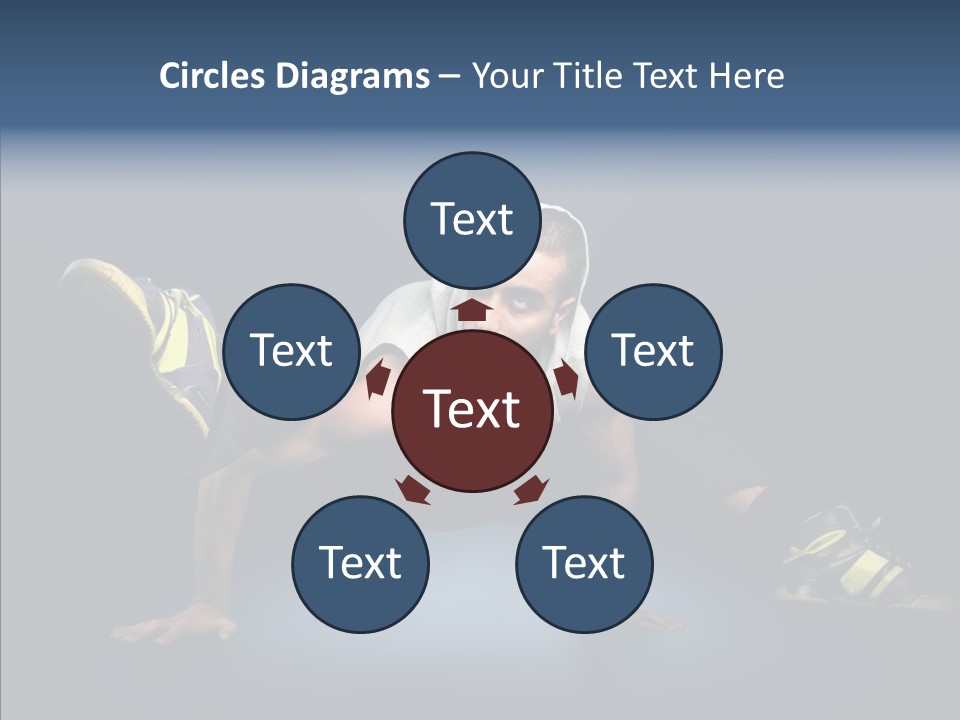 Rap Jump Usa PowerPoint Template
