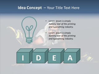Rap Jump Usa PowerPoint Template