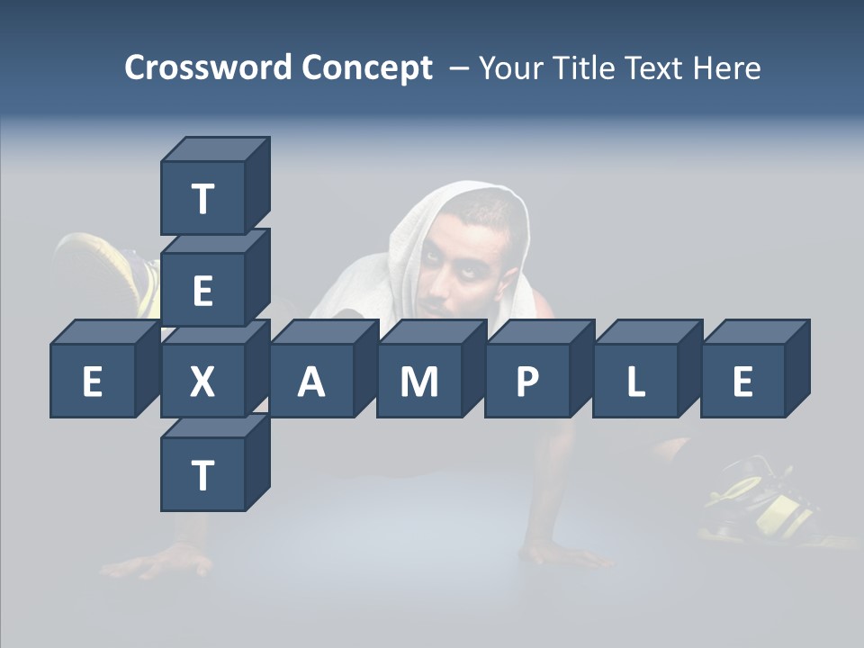 Rap Jump Usa PowerPoint Template