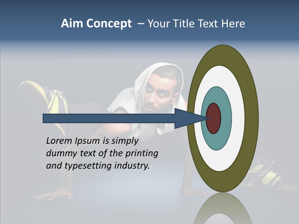 Rap Jump Usa PowerPoint Template