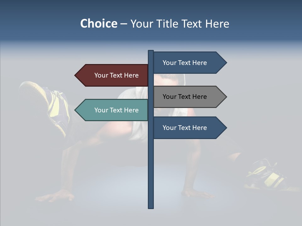 Rap Jump Usa PowerPoint Template