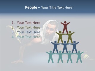 Rap Jump Usa PowerPoint Template