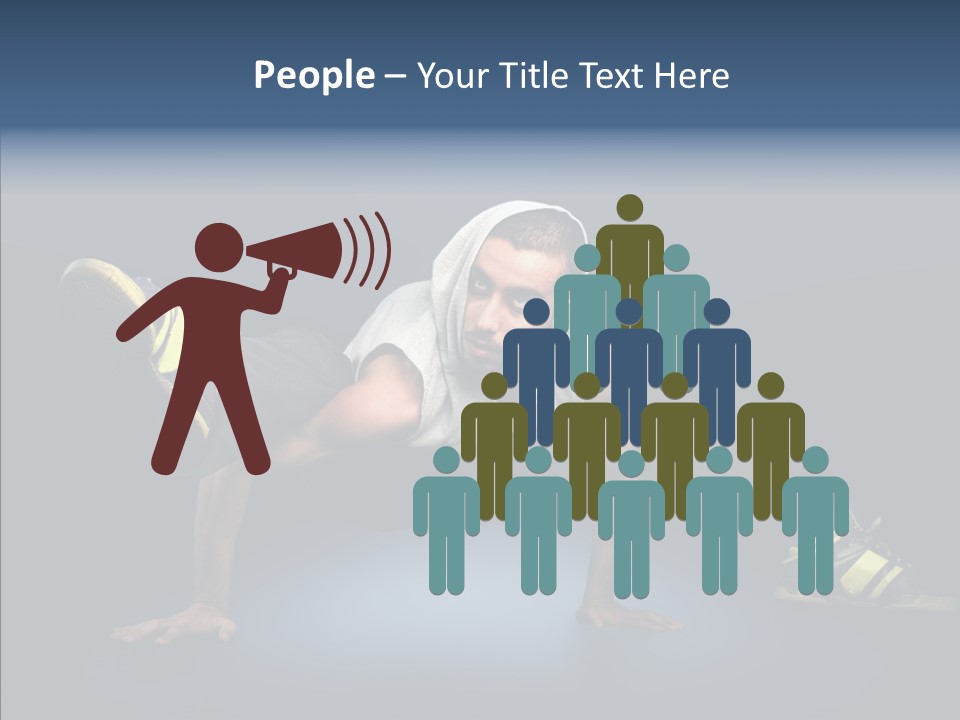 Rap Jump Usa PowerPoint Template