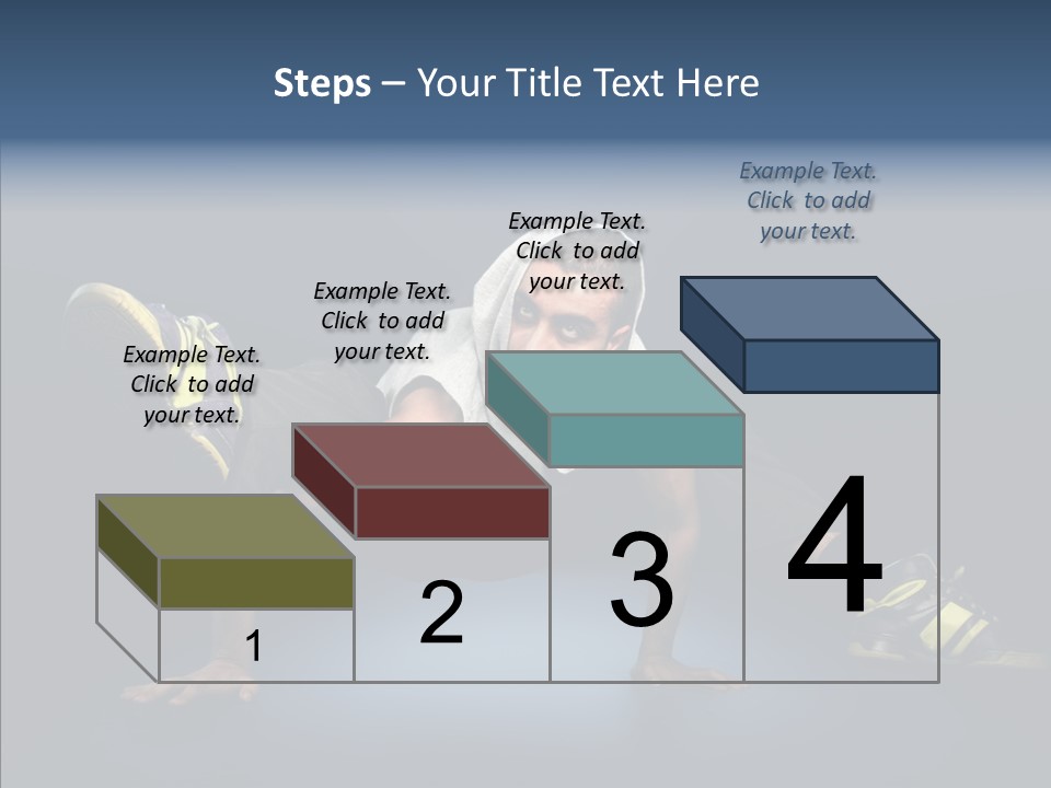 Rap Jump Usa PowerPoint Template