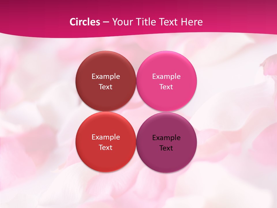 Aroma Romantic Scattered PowerPoint Template